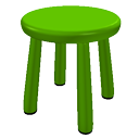 Green stool