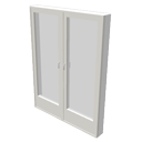 Door window thick double