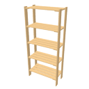 Shelves storage wood2