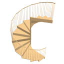 Staircase 360 circle
