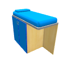 Letto Soppalco Azzurro