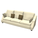 Beige sofa