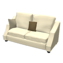 Beige sofa 2seats