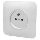 Rounded-plug-Type E