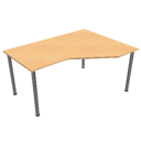 Wooden office pear table