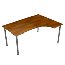 Wooden office teak table