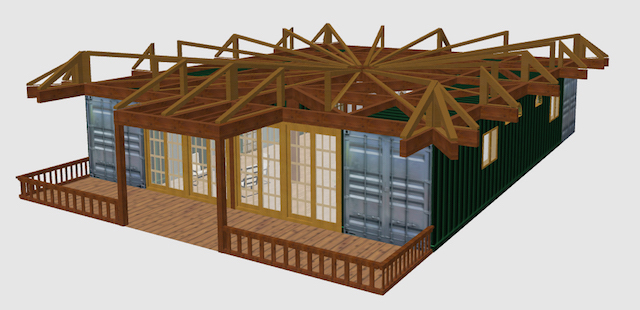 3d view timber