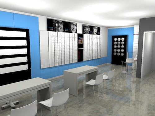 Optical Shop Design. delker pos 2
