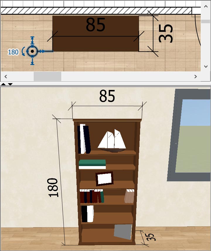 3 different kinds of dimensions in 3D view