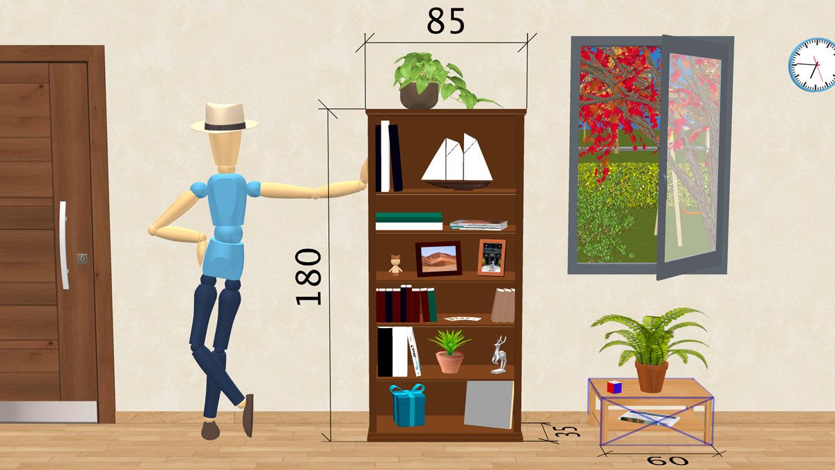 Sweet Home 3D 7.2. Dimensions