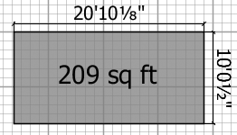 foot inch fraction unit