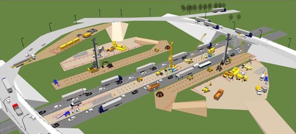 Sweet Home 3D Construction Site Design