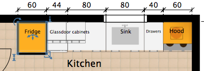 Sweet Home 3D 3.5. aligning furniture