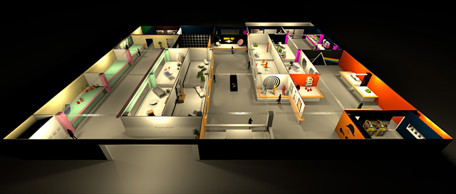 Plasticarium aerial view