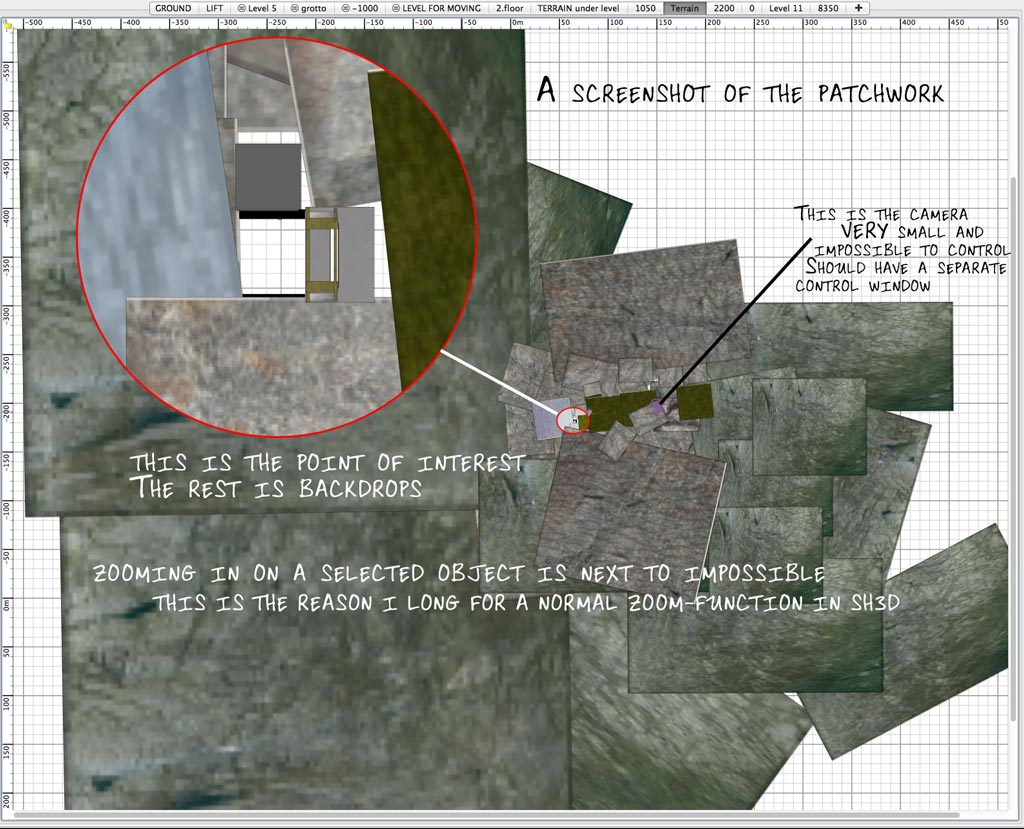 terrain in patchwork